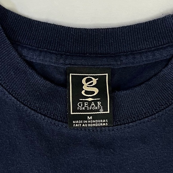 Vintage 90’s GEAR FOR SPORTS Pentagon Men’s T Shirt Sz Med Blue Short Sleeve - Picture 4 of 6